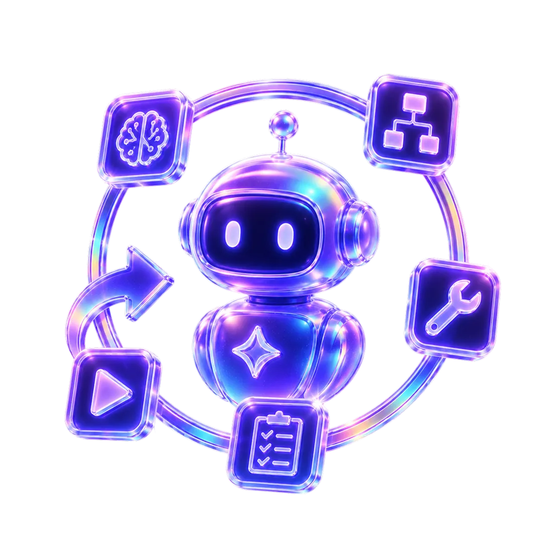 AI Agents mockup